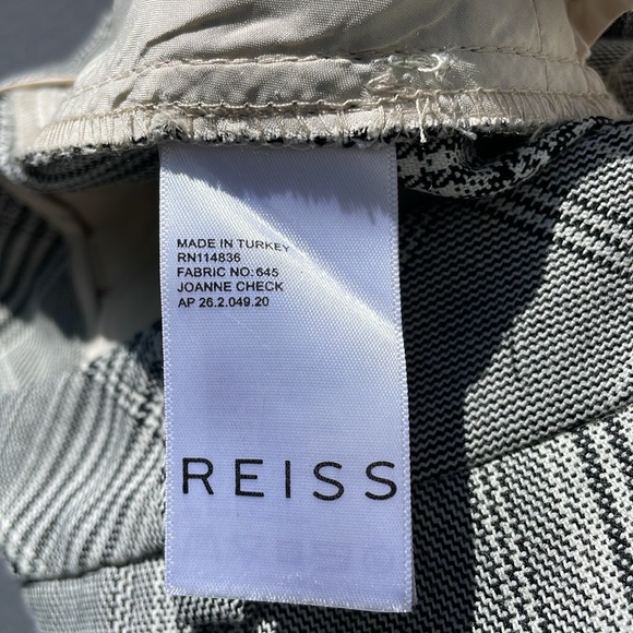 Reiss Deborah Glen Check Houndstooth Ankle Pants - Picture 11 of 12